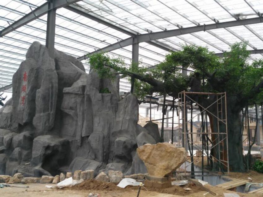 點擊查看詳細信息<br>標題：塑石假山側面 閱讀次數：2000